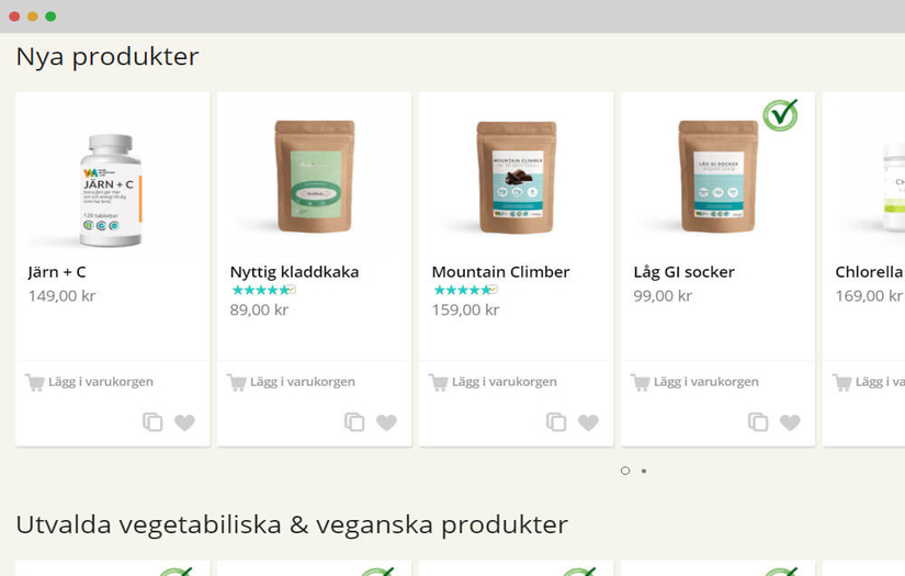 Your Nutrition - Website Design & Development screenshot 2